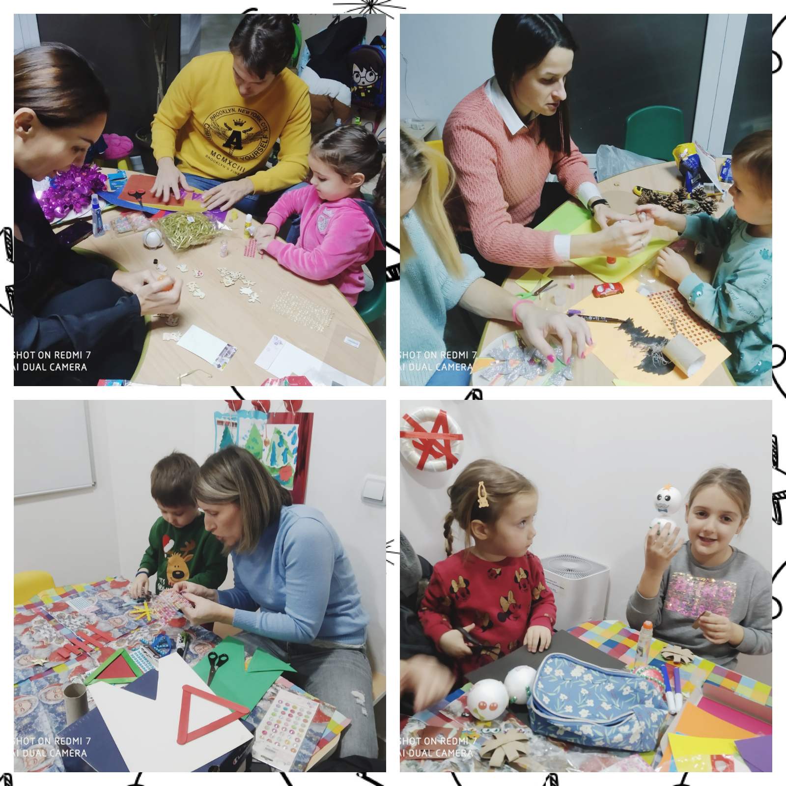 Novogodišnja radionica sa roditeljima