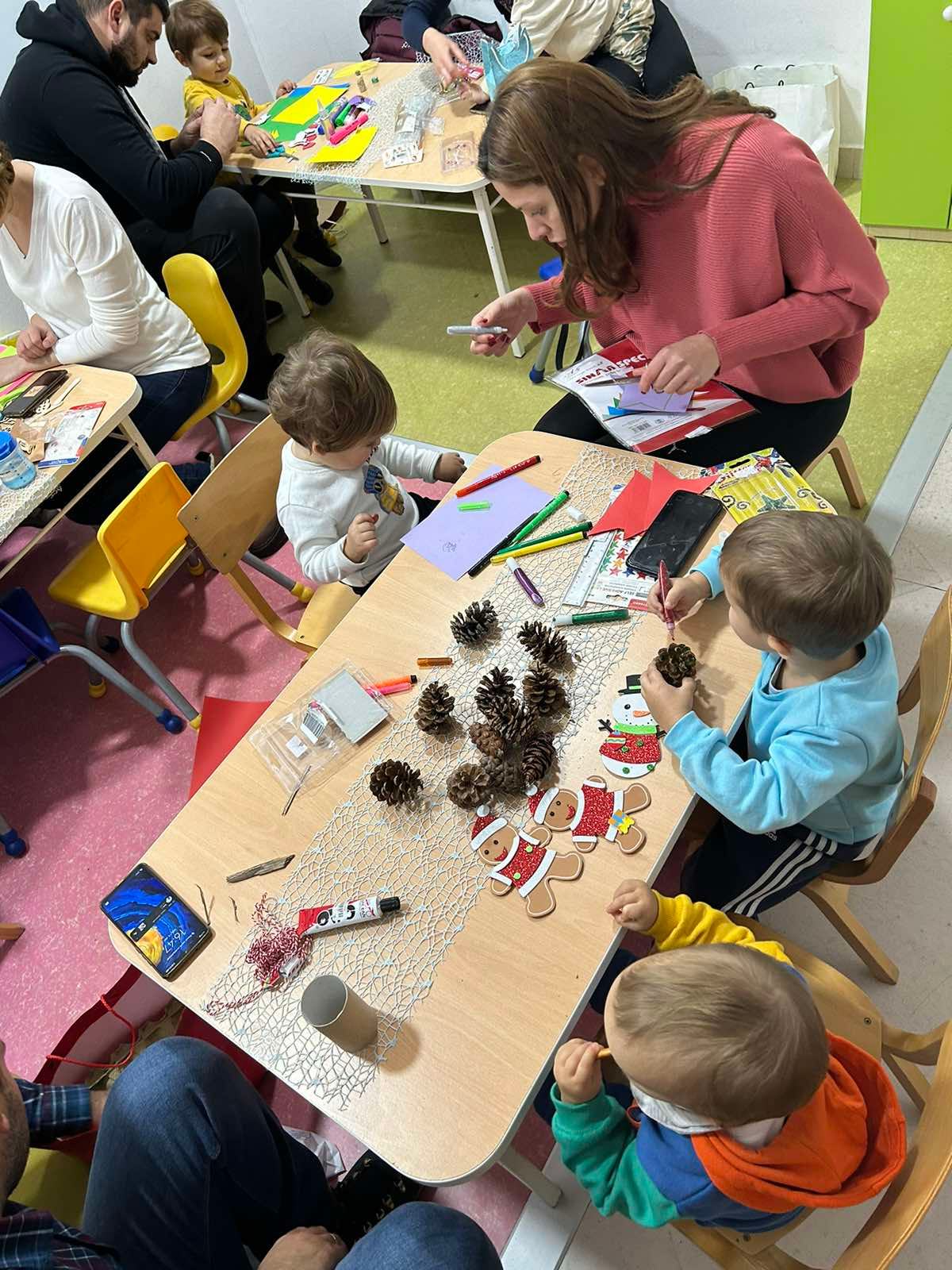 Novogodišnja radionica sa roditeljima